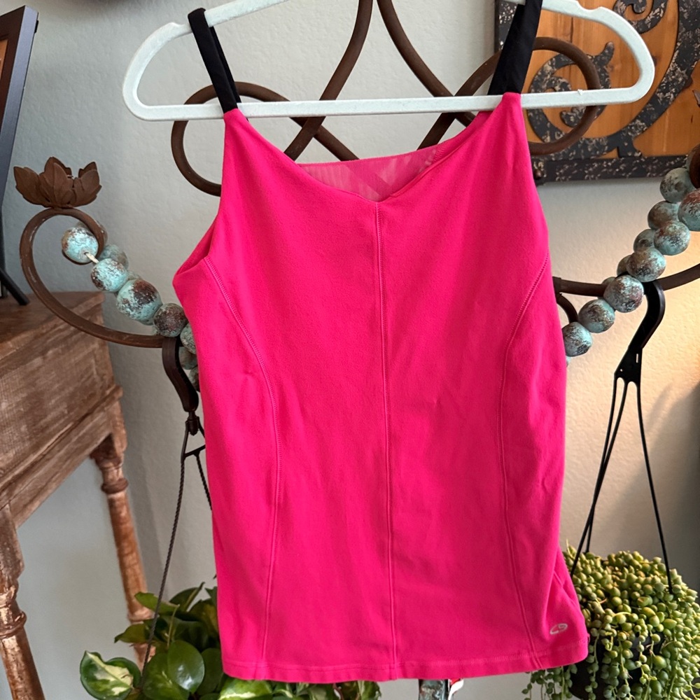 Champion Women’s Pink Athletic Tank Top | Size L